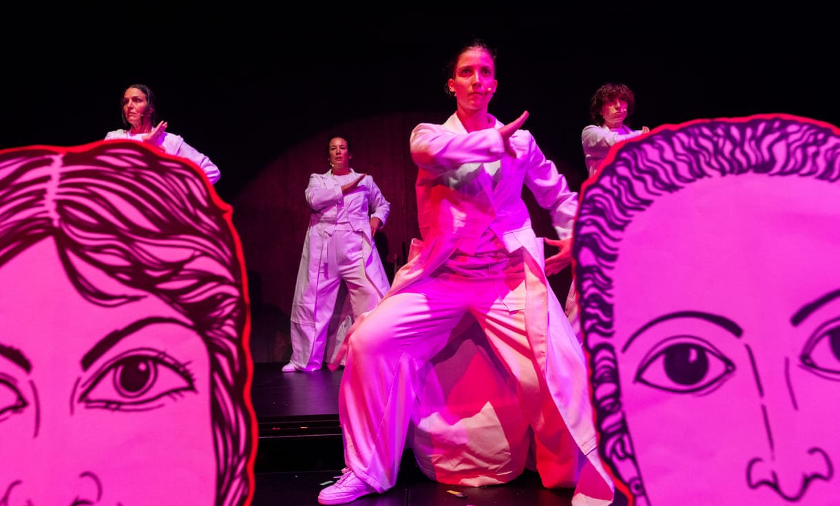 Szenefoto aus "Matilda's Dream" im Zirkus des Wissens der JKU Linz