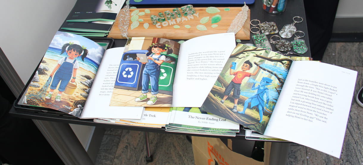 Bilderbroschüren mit eigenen Geschichten