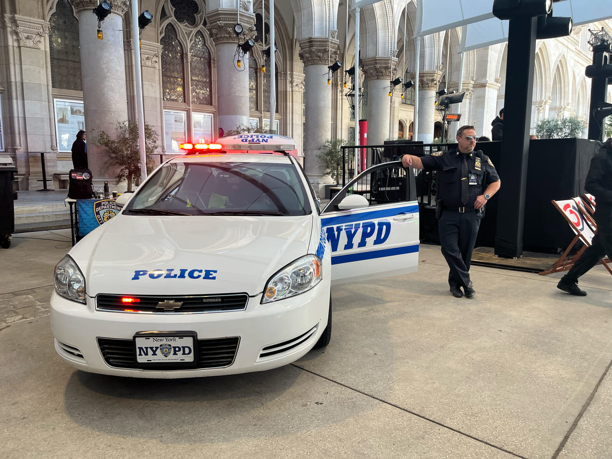 Auch eine Art von Cosplay: New Yorker Polizeiauto