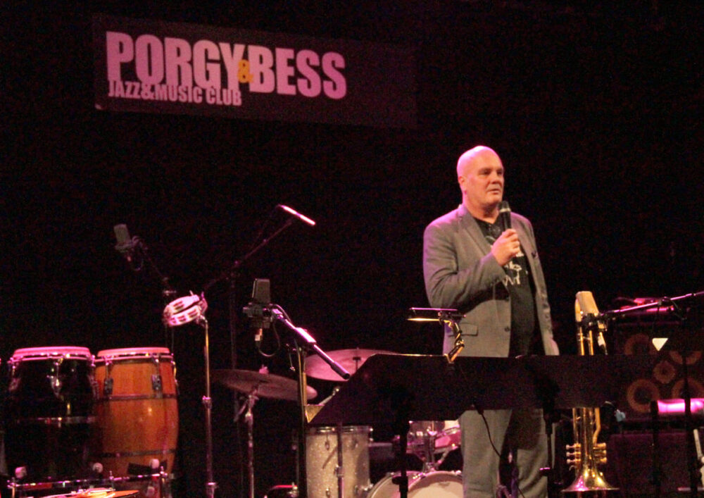 Porgy & Bess-Chef Christoph Huber begrüßte zum Konzert