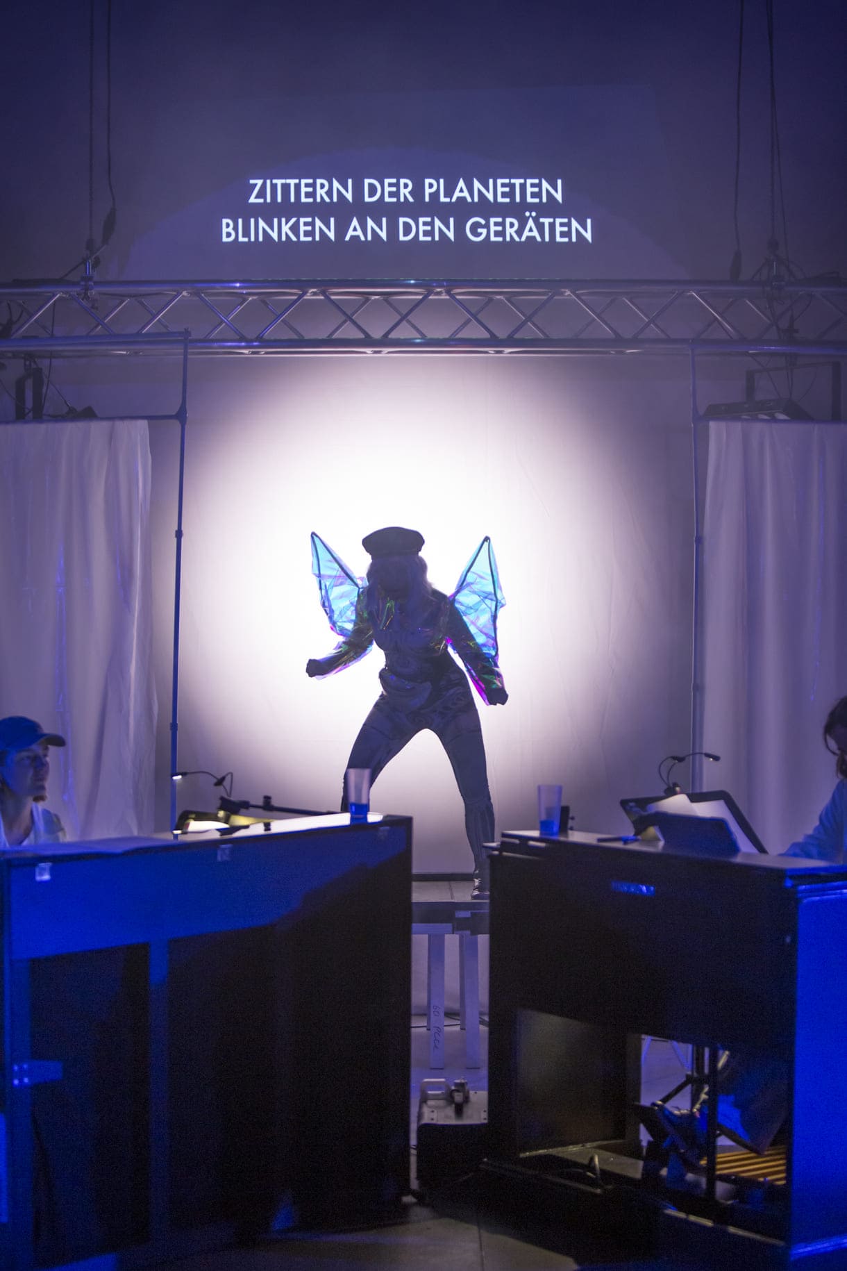 Szenenfoto aus "Maria und die Fledermaus" im Theater am Werk, Meidling
