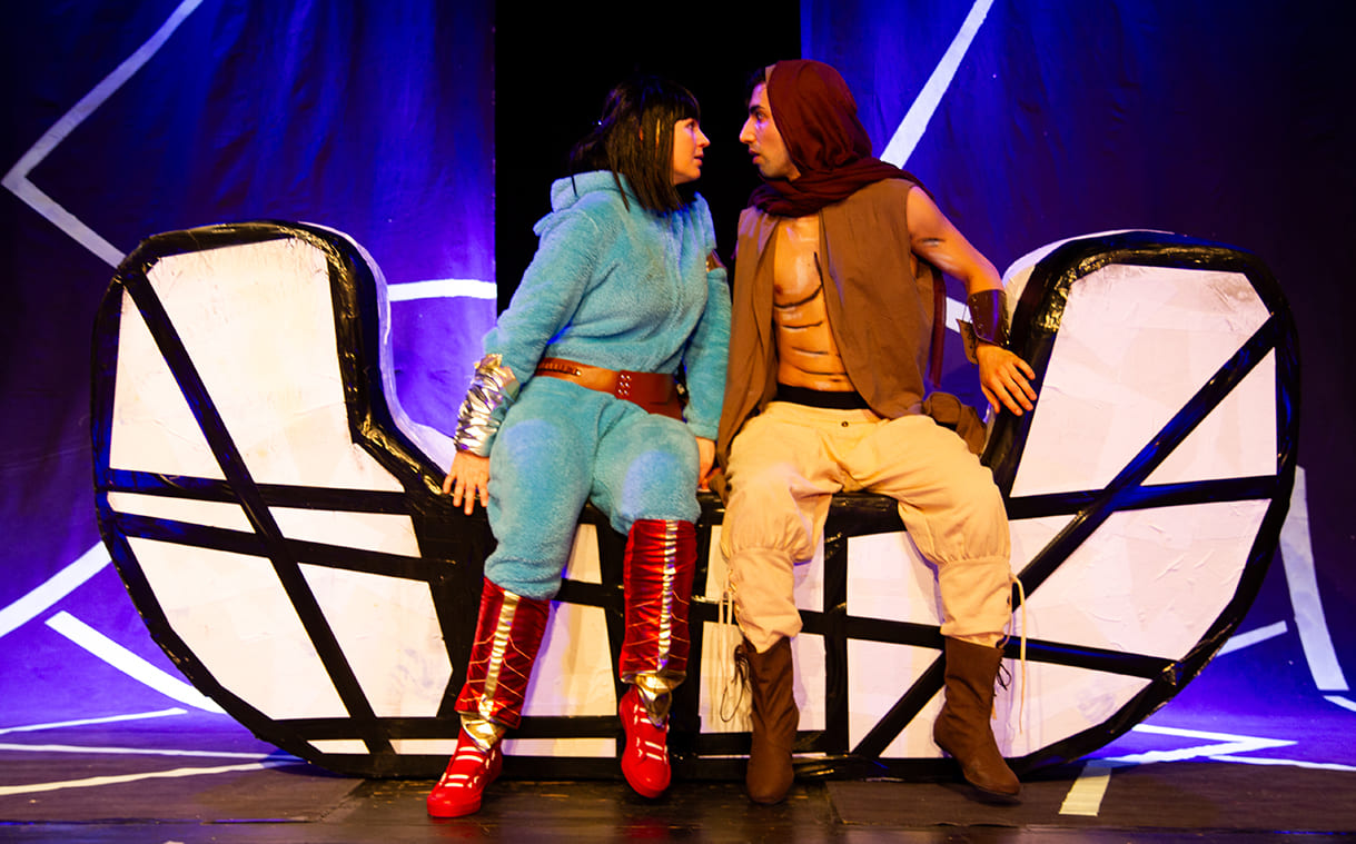 Szenenfoto aus "Reset your Mind!" von Theater Jugendstil