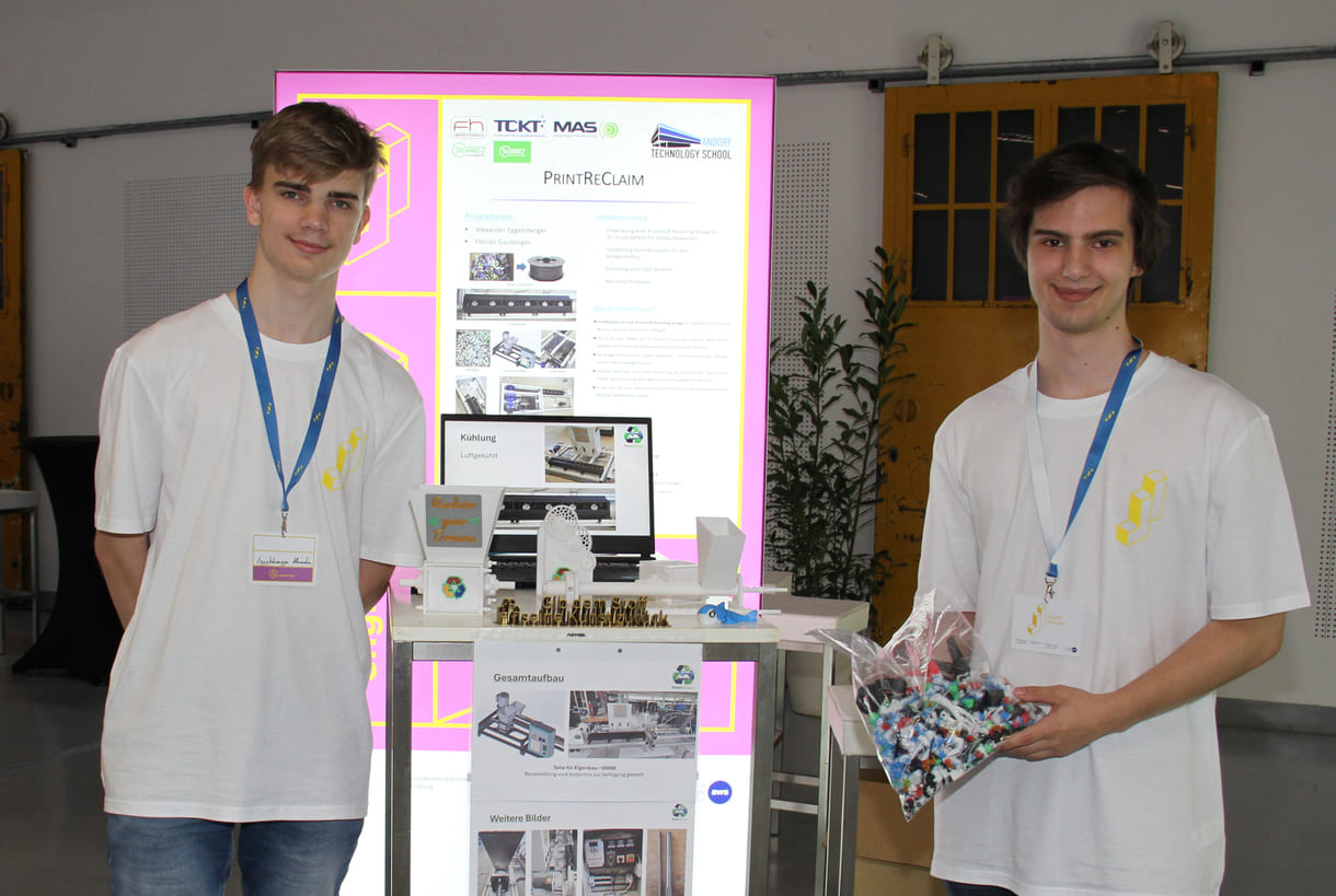 Alexander Eggetsberger und Florian Gaisberger von PrintReclaim