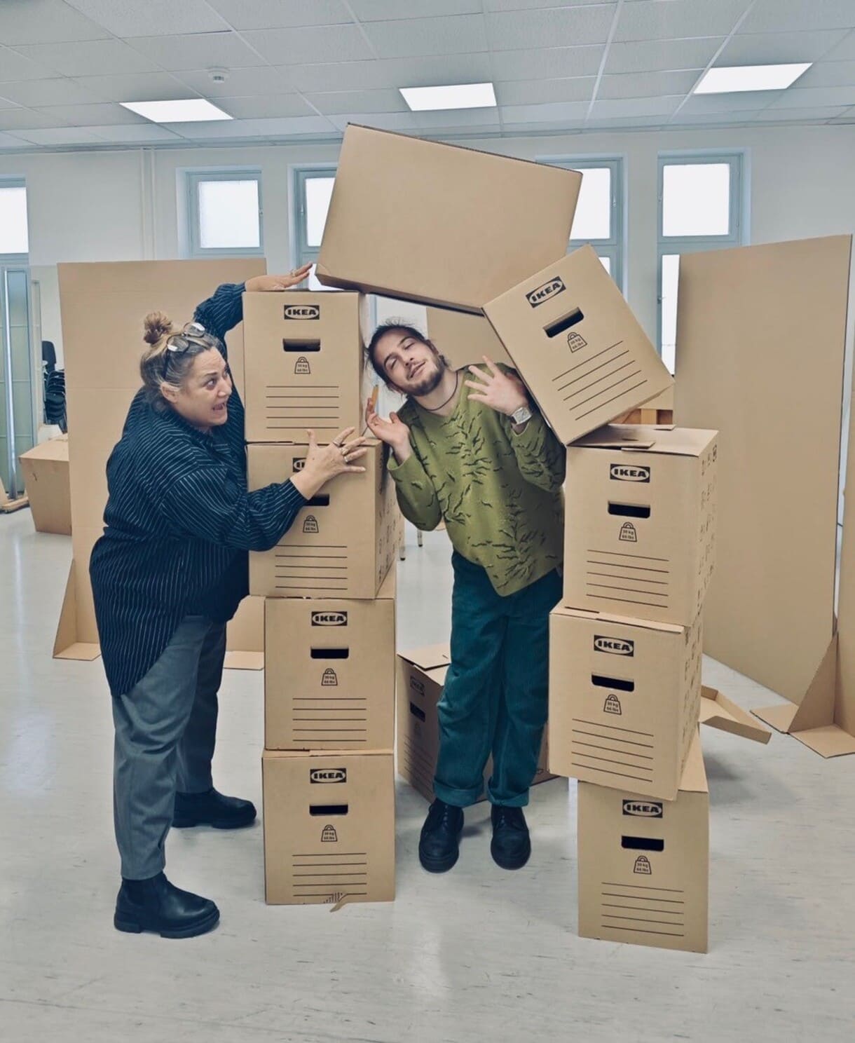 Foto aus einer Probe für das Musical 