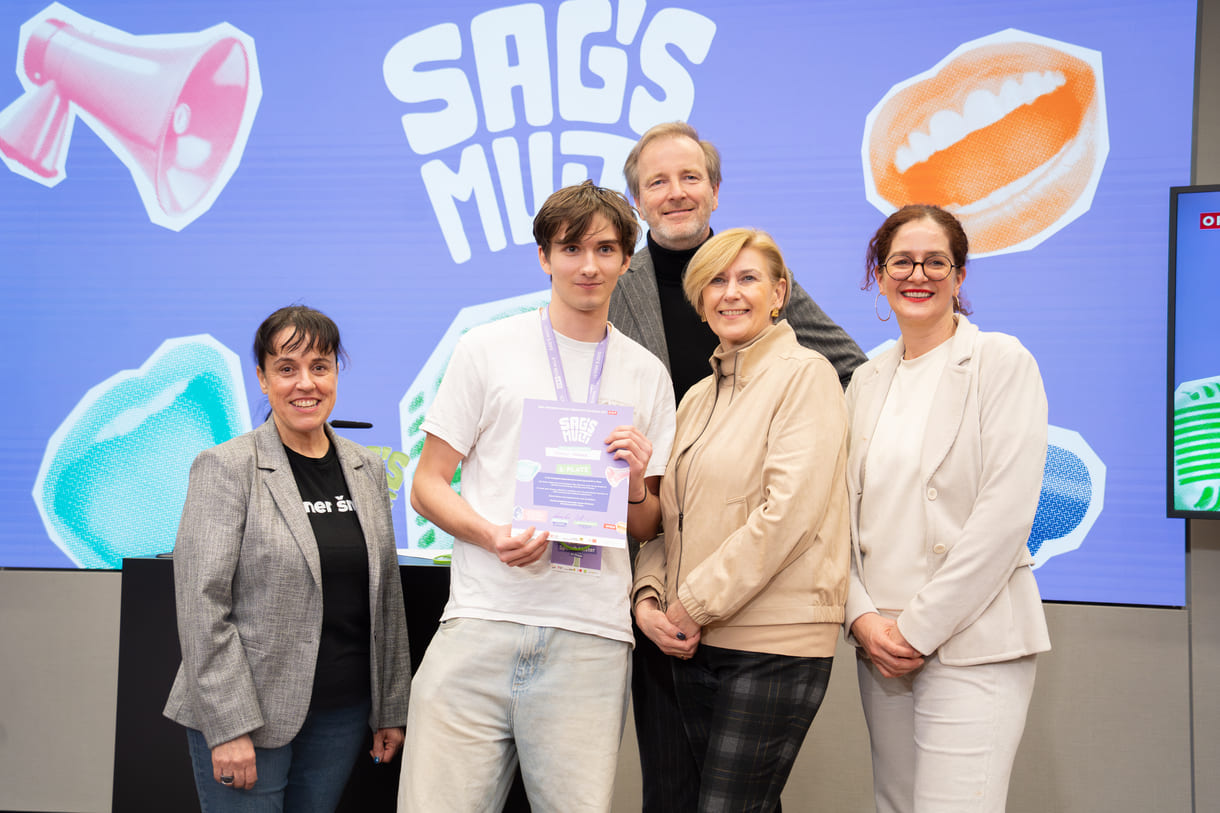 Preisverleihung an Niklas Sieberer