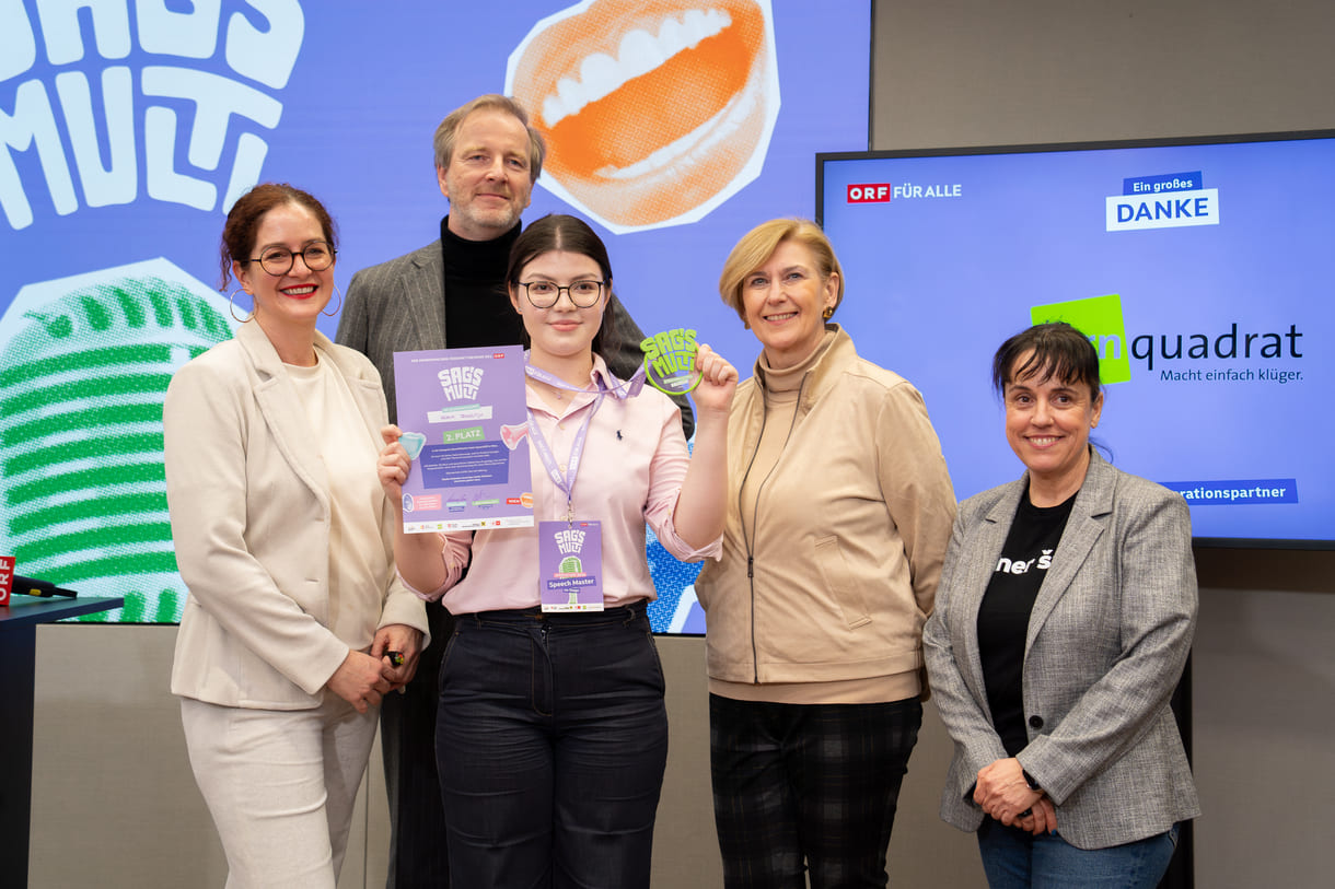 Preisverleihung an Vesna Tegeltija