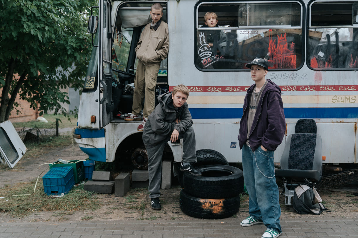 Szenenfoto aus dem Kinofilm "Ministranci" / "The Altar Boys"