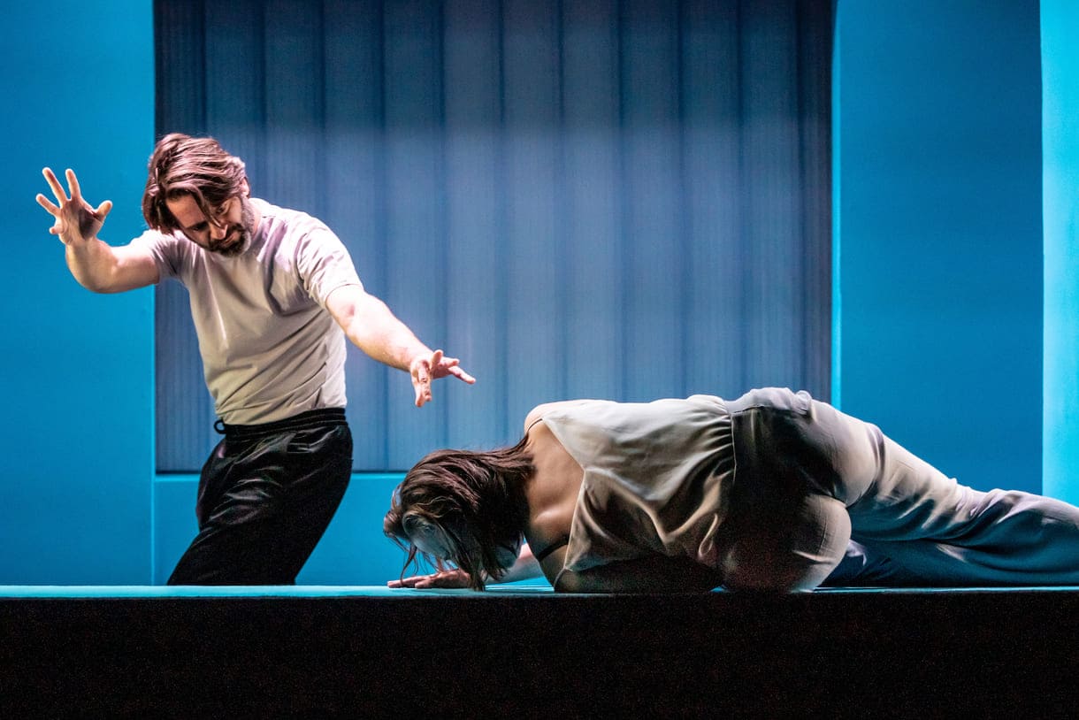 Szenenfoto aus "Totentanz" im Theater Experiment (Wien)