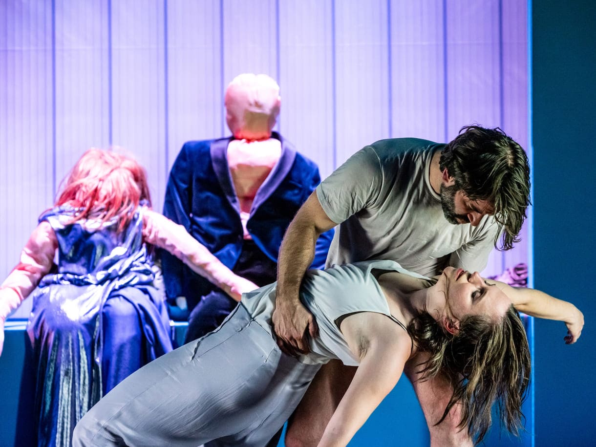 Szenenfoto aus "Totentanz" im Theater Experiment (Wien)