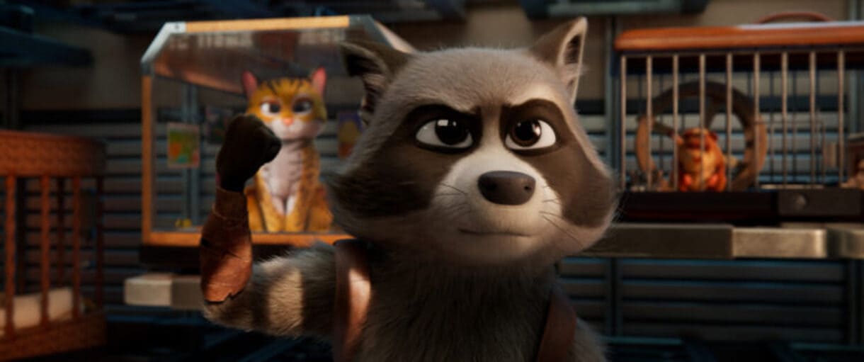 Szenenbild aus dem Kinofilm „Tierisch abgefahren – Rettet die Pets!“