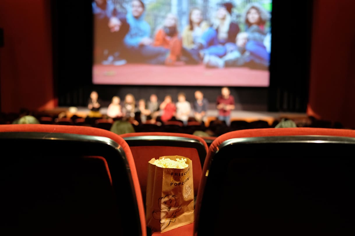 Blick in den Kinosaal bei den Video- und Filmtagen eines vergangenen Jahres