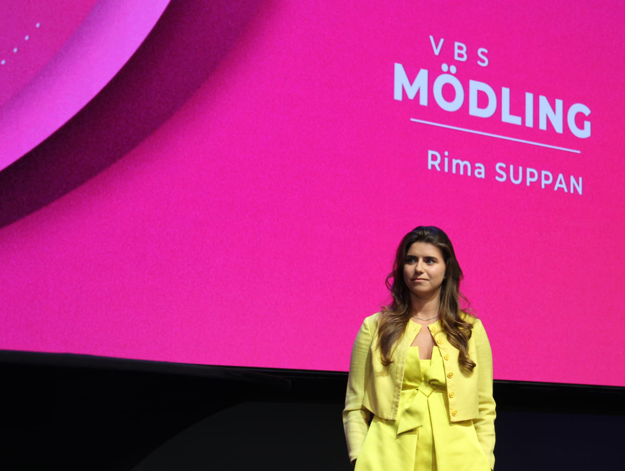 Preisträgerin als Absolventin des Jahres: Rima Suppan