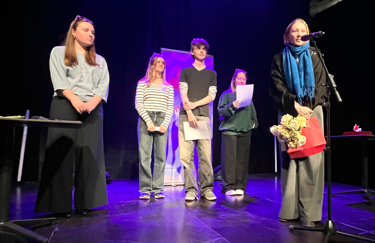 Vergabe des Preises in der Zusatzkategorie Aktualität und Relevanz