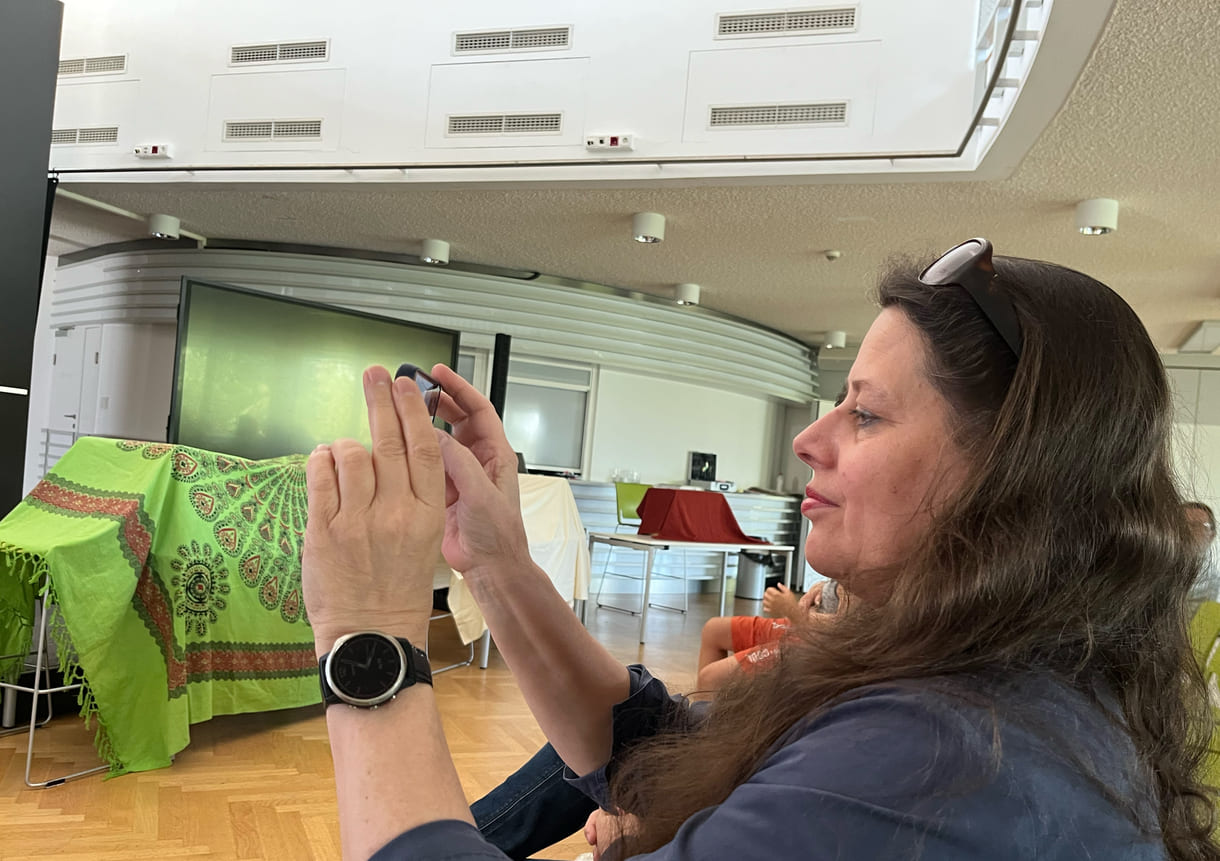 Alexandra Lugert fotografiert