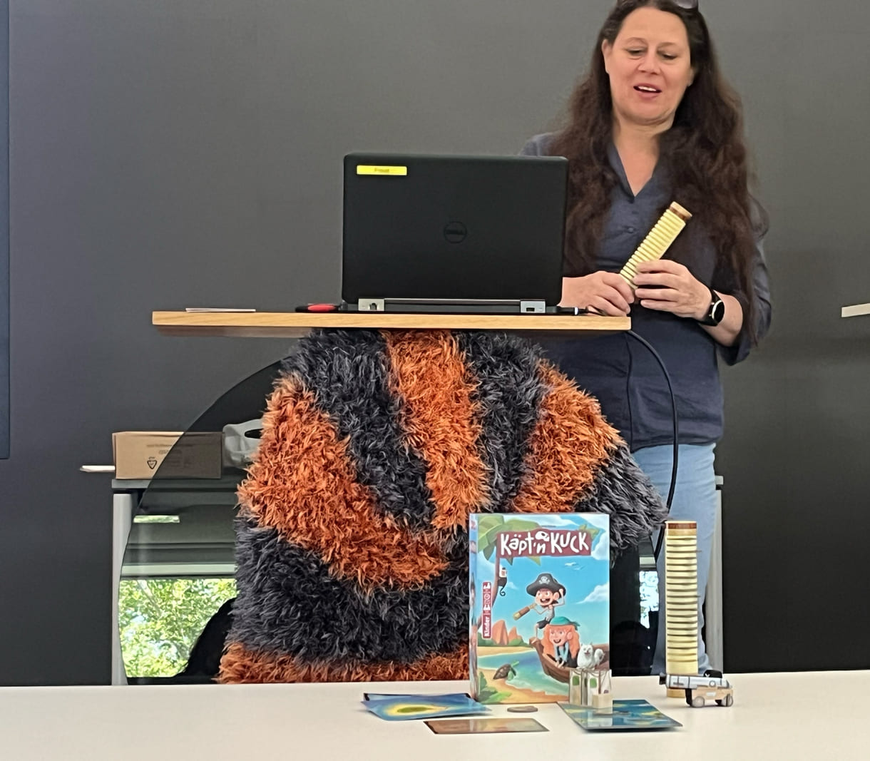Alexandra Lugert stellt das Top-Kinderspiel vor