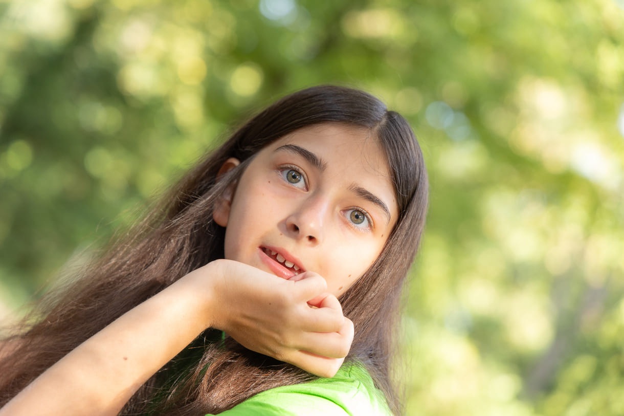 Alya Beray Mumçuoğlu während des Interviews mit Kinder I Jugend I Kultur I Und mehr...