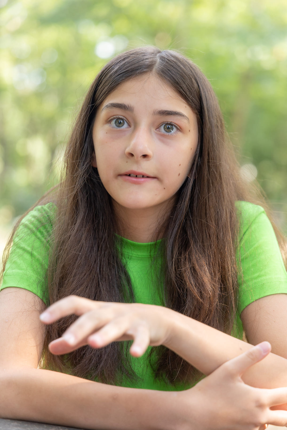 Alya Beray Mumçuoğlu während des Interviews mit Kinder I Jugend I Kultur I Und mehr...