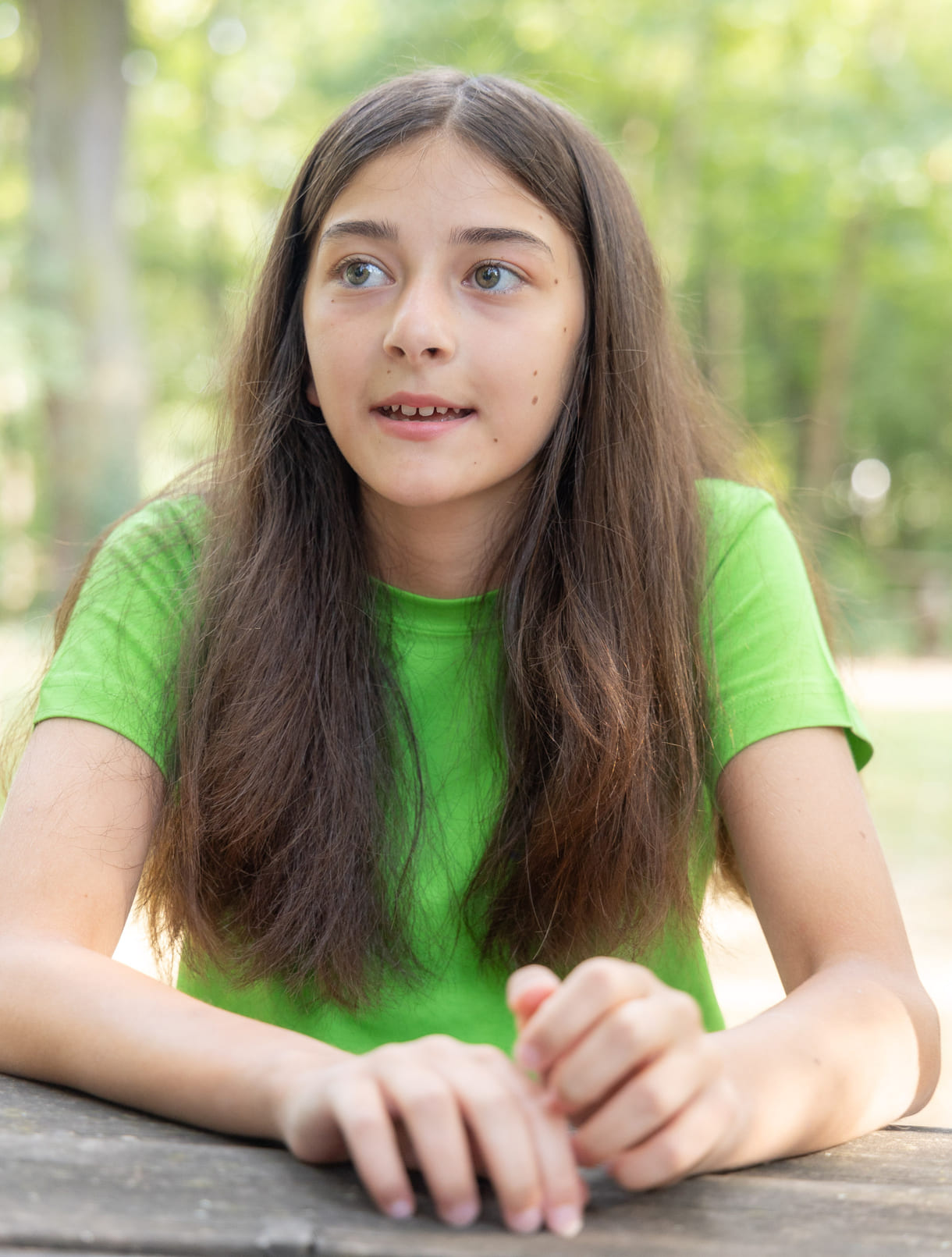 Alya Beray Mumçuoğlu während des Interviews mit Kinder I Jugend I Kultur I Und mehr...