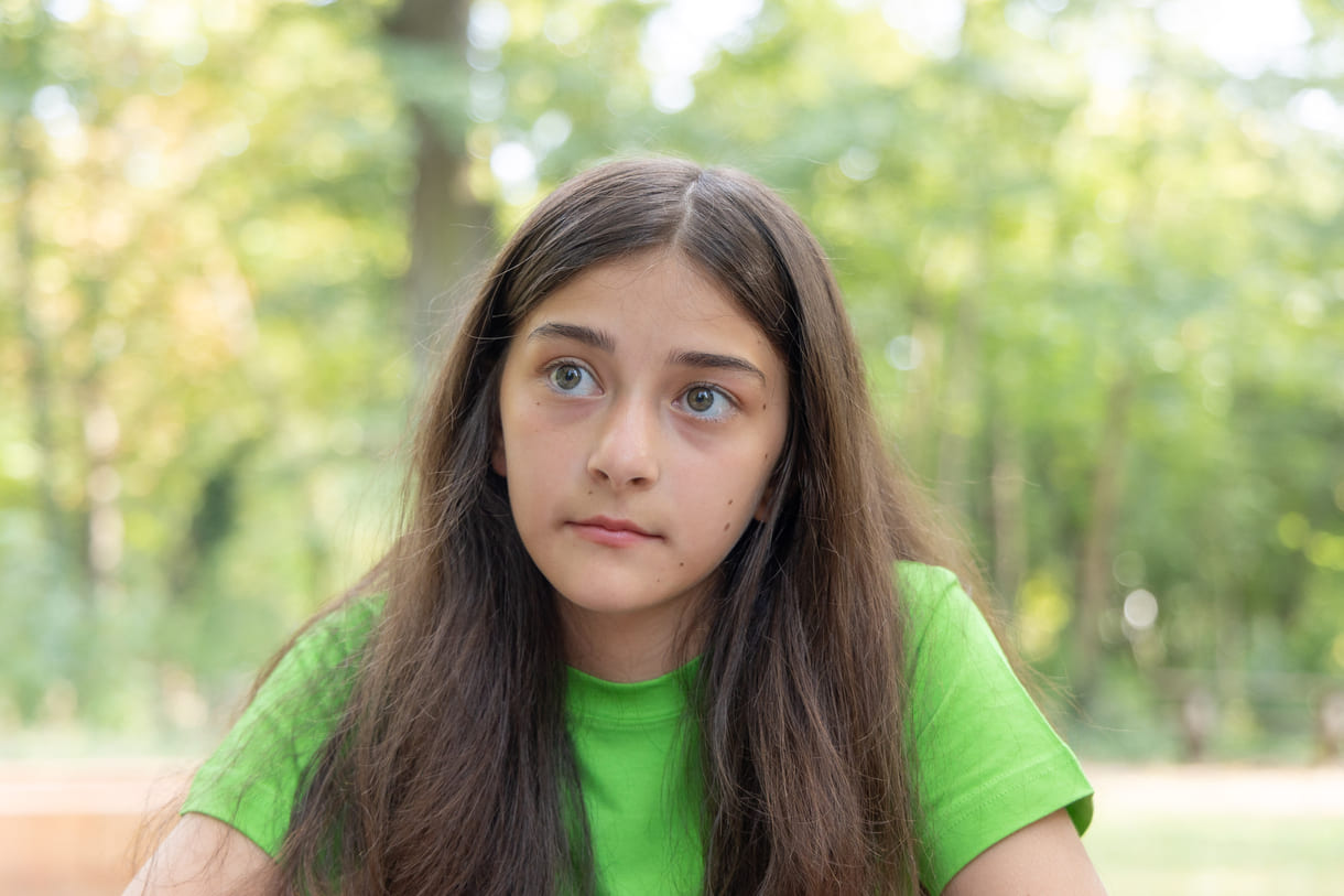 Alya Beray Mumçuoğlu während des Interviews mit Kinder I Jugend I Kultur I Und mehr...