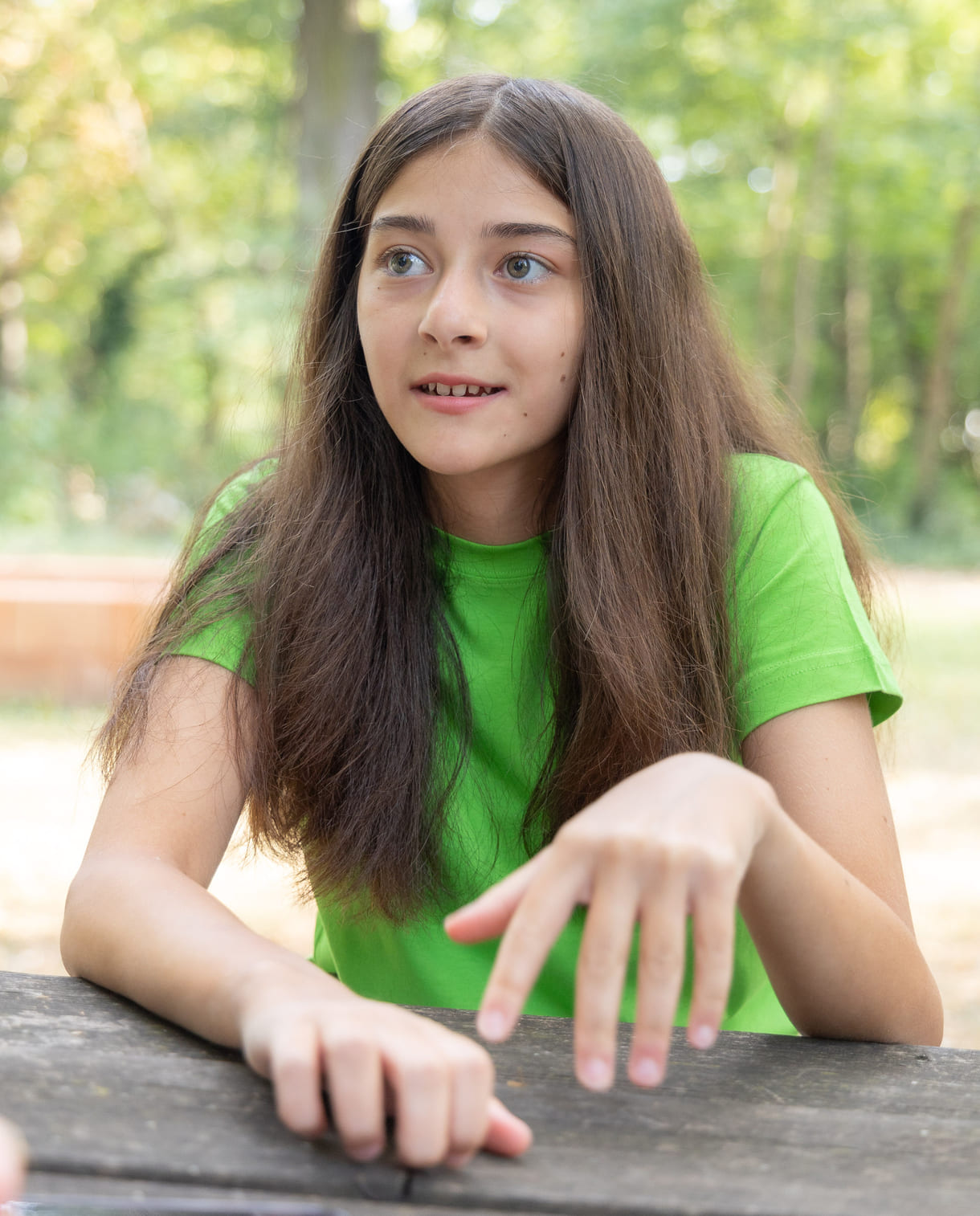 Alya Beray Mumçuoğlu während des Interviews mit Kinder I Jugend I Kultur I Und mehr...