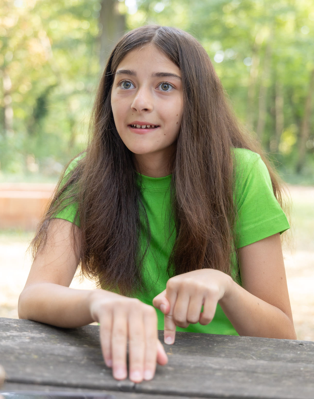 Alya Beray Mumçuoğlu während des Interviews mit Kinder I Jugend I Kultur I Und mehr...