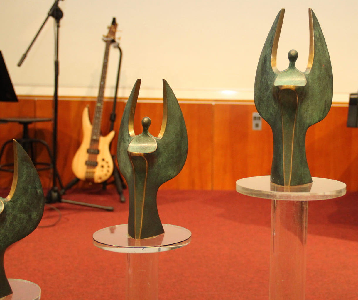 Engelsstatuen für den 