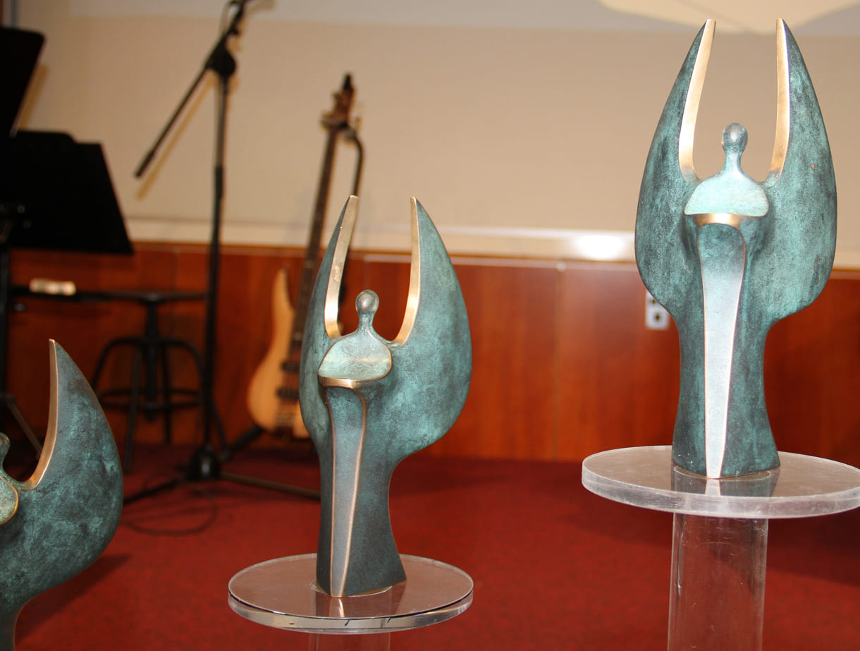 Engelsstatuen für den 
