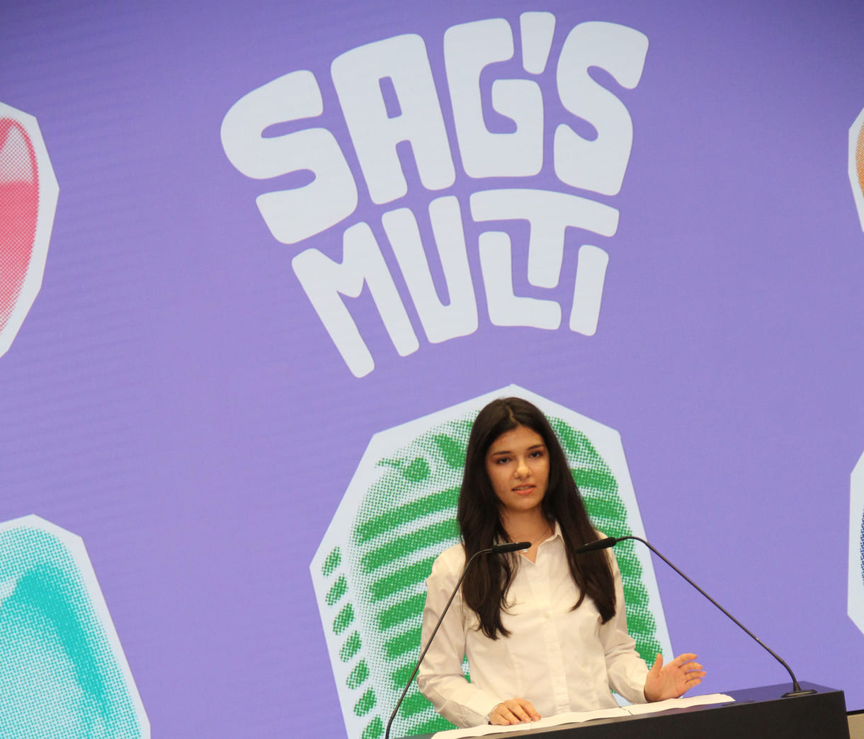 Asya Sen (HTL Rennweg) sprach Türkisch und natürlich Deutsch