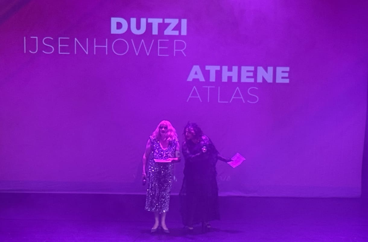 Athene Atlas und Dutzi Ijsenhower
