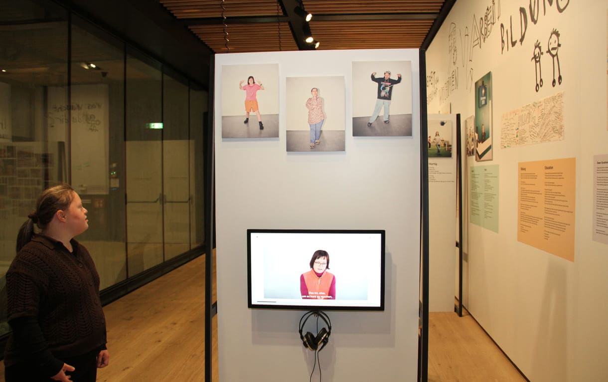 Blick in die Ausstellung