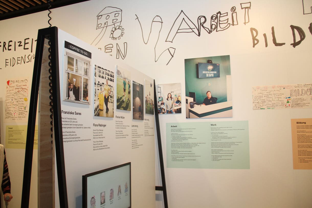 Blick in die Ausstellung
