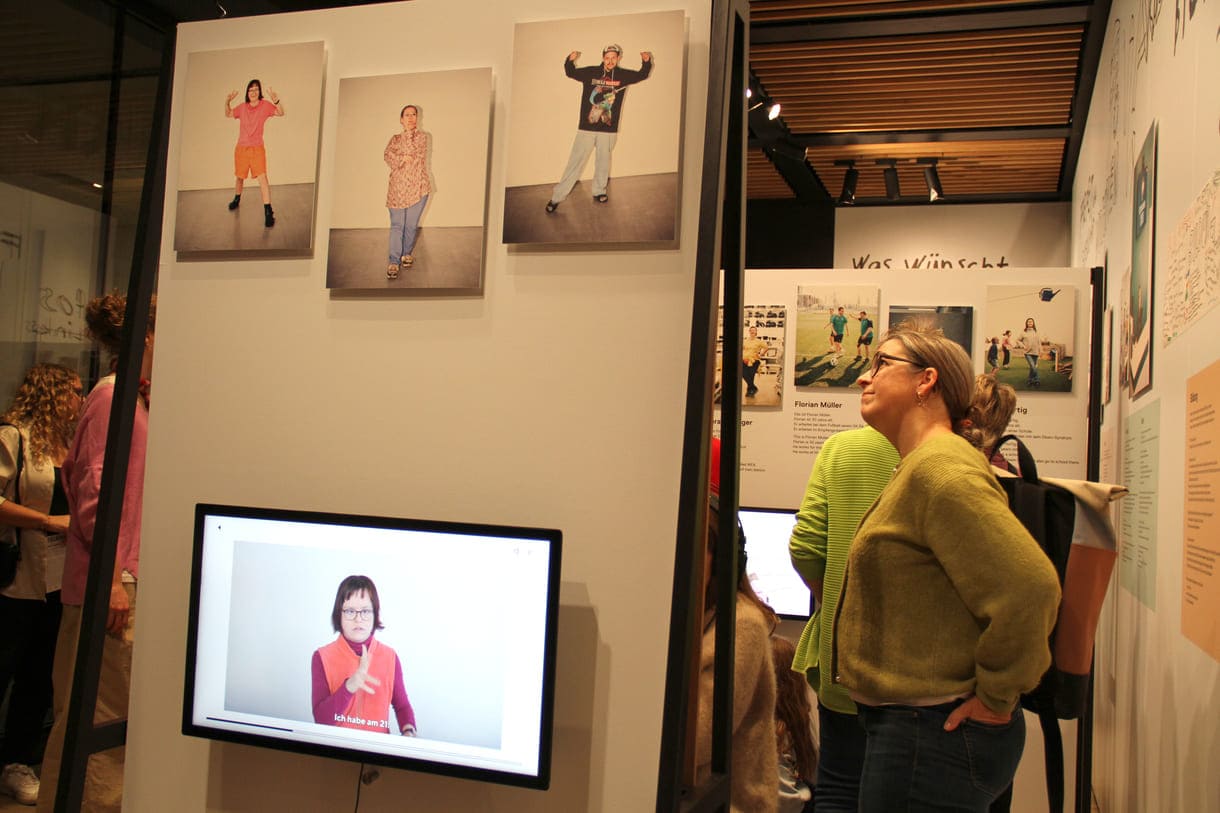 Blick in die Ausstellung