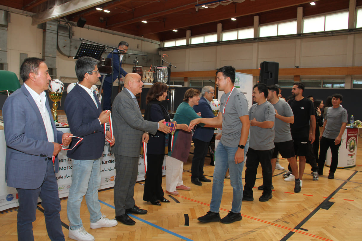 Auszeichnung für die besten Futsalspieler und -Teams