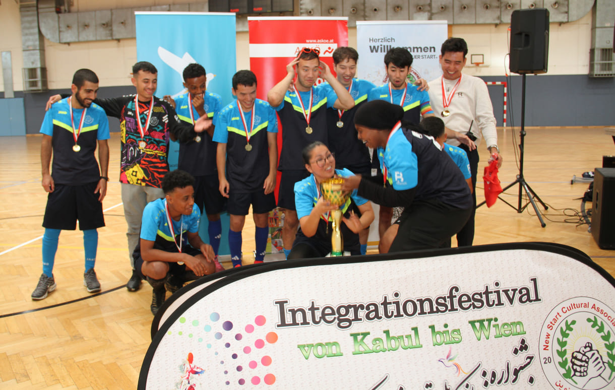 Auszeichnung für die besten Futsalspieler und -Teams