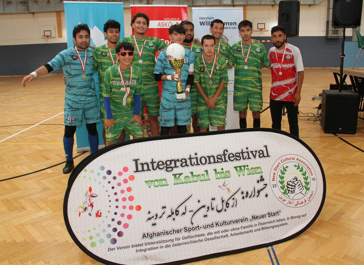 Auszeichnung für die besten Futsalspieler und -Teams