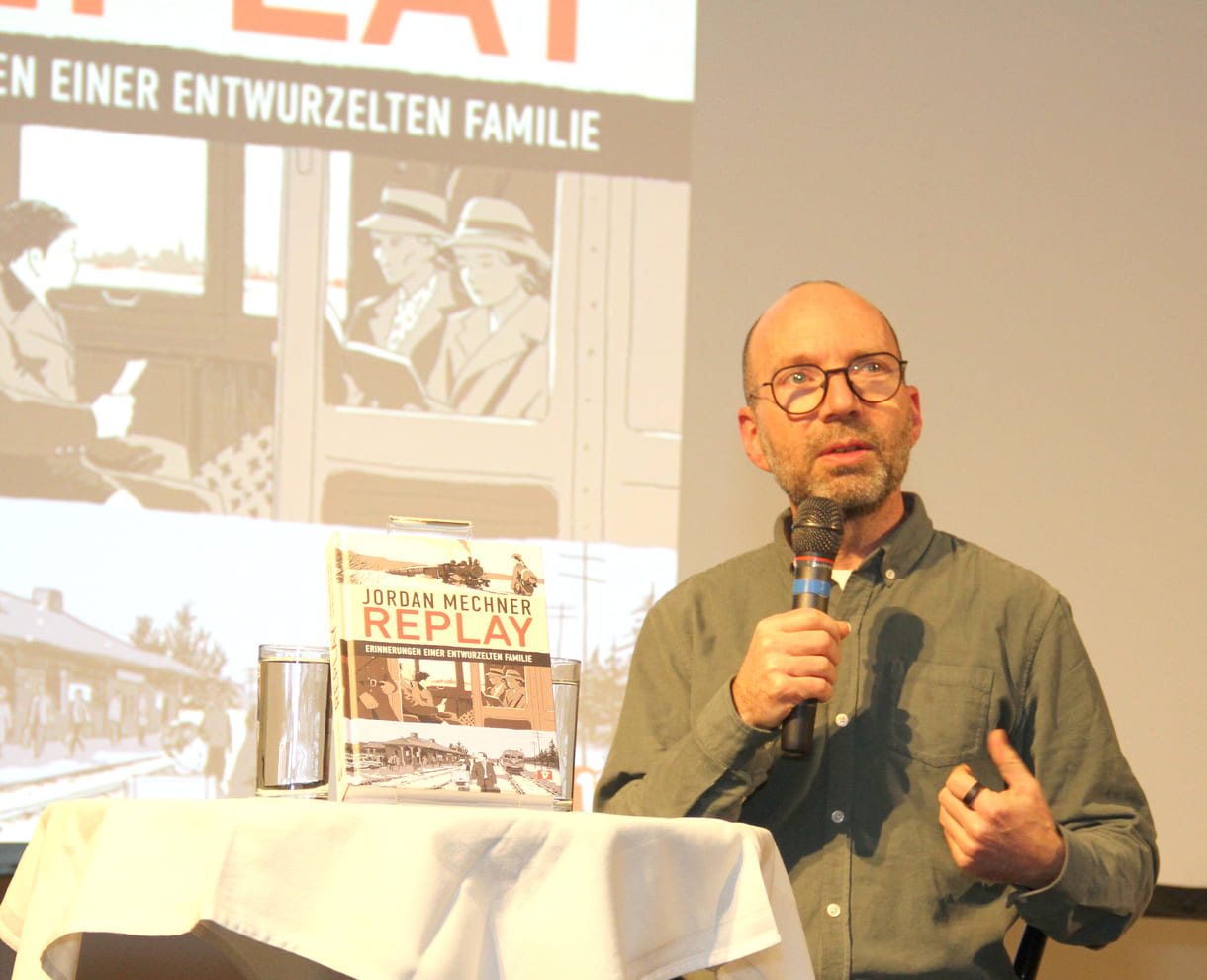 Jordan Mechner bei der Präsentation von 