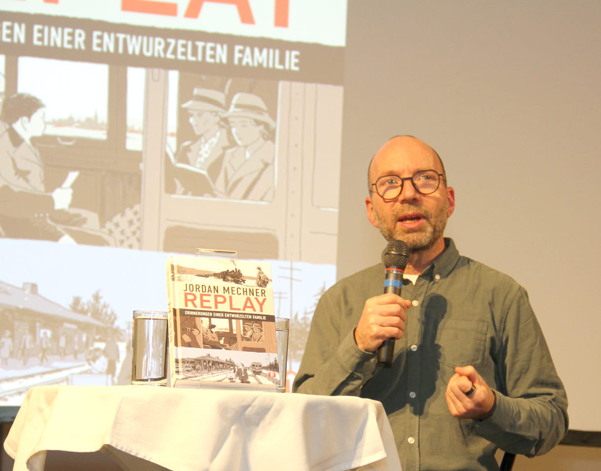 Jordan Mechner bei der Präsentation von 