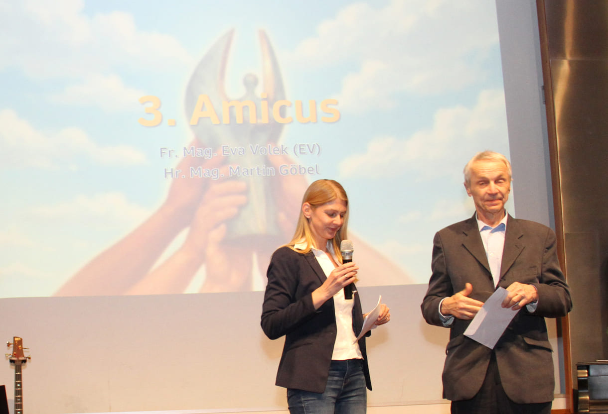Amicus-Award für Spendenlauf zugunsten der Forschung des Erschöpfungs-Syndroms ME /CFS