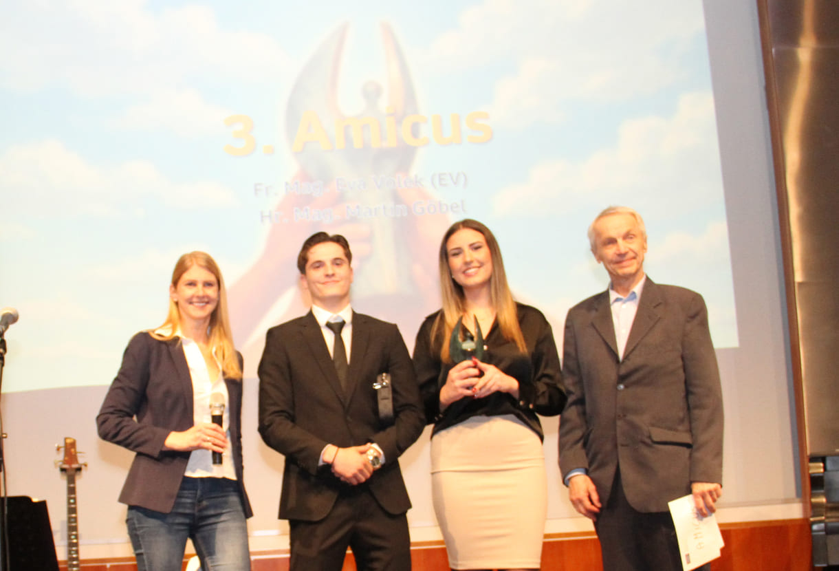 Amicus-Award für Spendenlauf zugunsten der Forschung des Erschöpfungs-Syndroms ME /CFS
