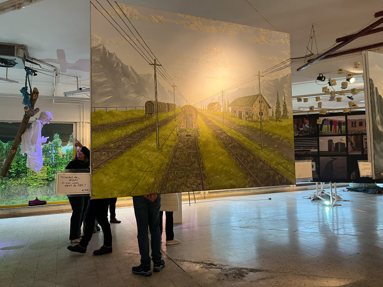 Bilder und Objekte der Ausstellung im 
