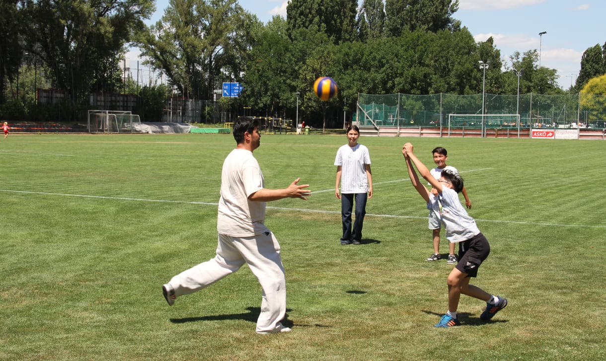 Ballspiel - auch abseits von Wettkämpfen