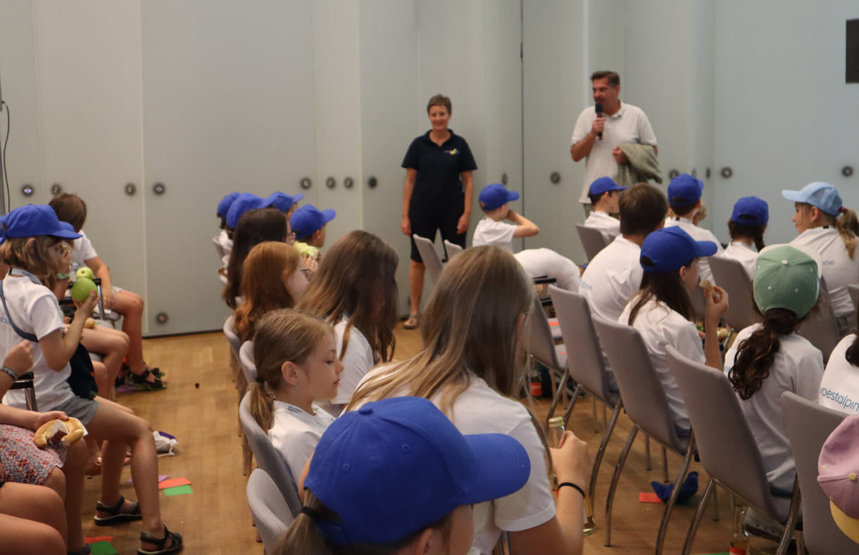 Waidhofens (an der Ybbs) Bürgermeister freut sich über die vielen neugierigen Kinder