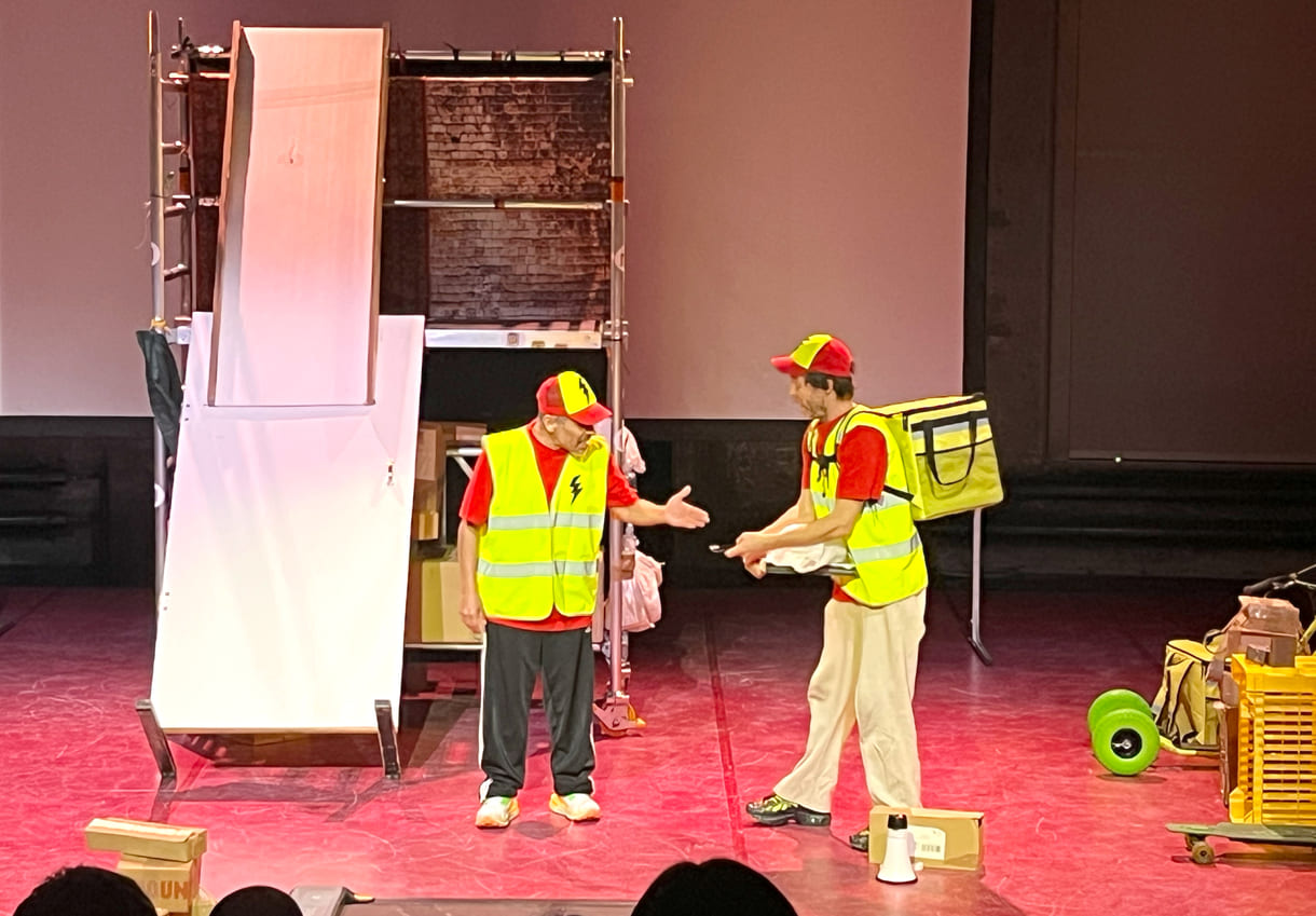 Szenenfoto aus dem Stückausschnitt 