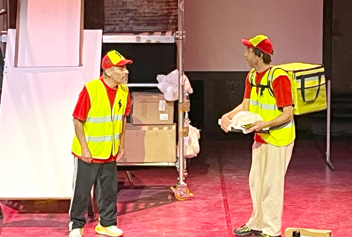 Szenenfoto aus dem Stückausschnitt 