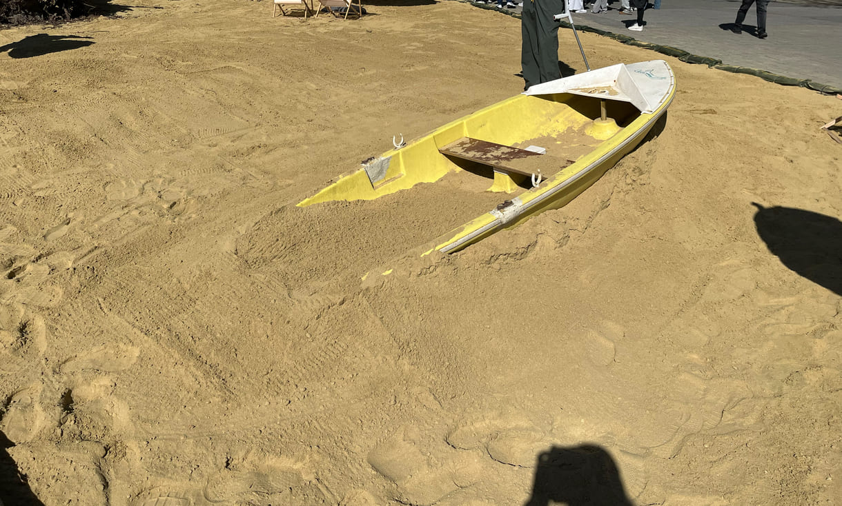 Kaorle am Karlsplatz von der Künstlerin Margot Pilz