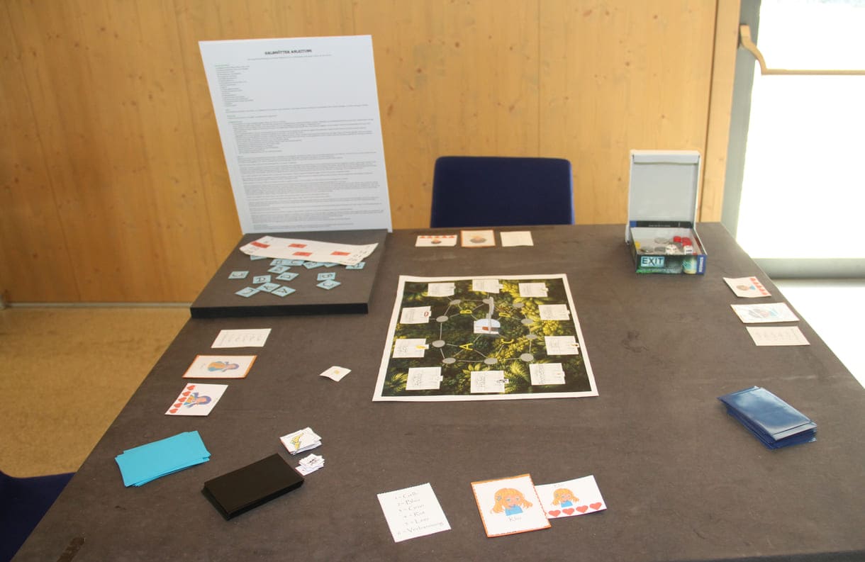 Brettspiel "Halbgötter" und seine Schöpferin