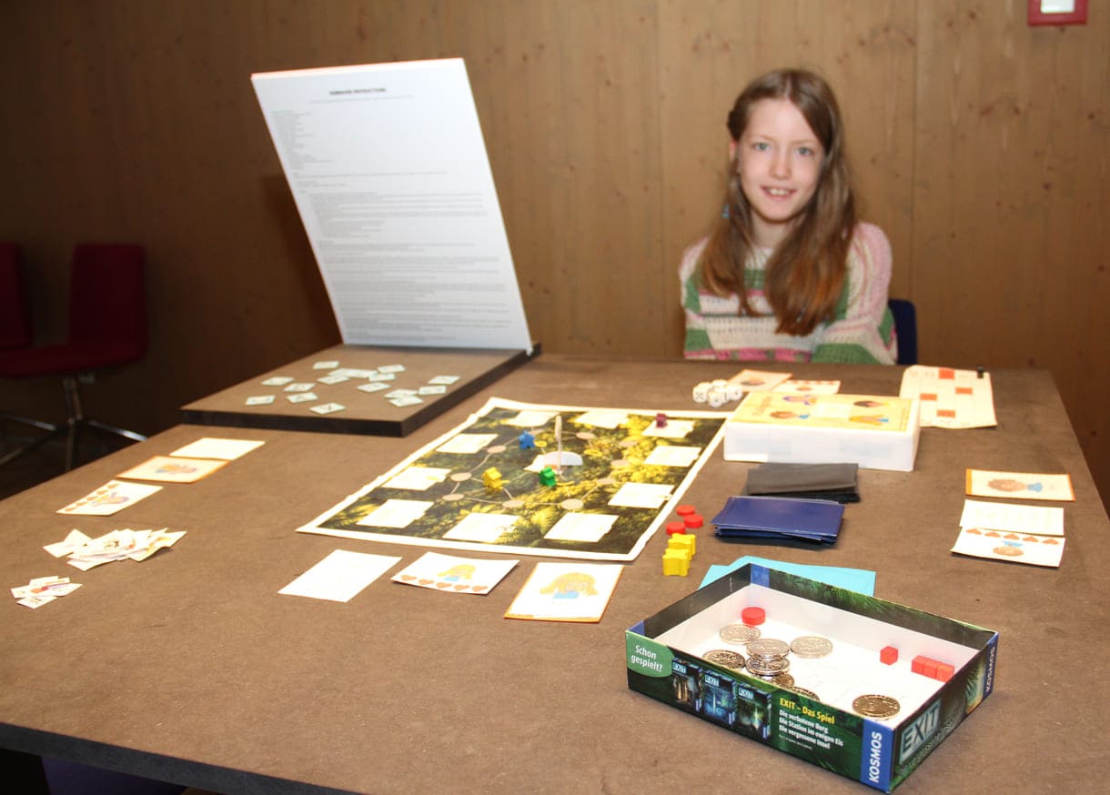 Brettspiel "Halbgötter" und seine Schöpferin