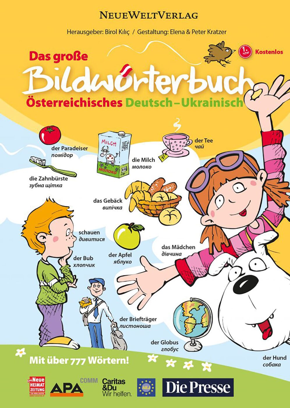 Bilderwörterbuch Österreichisches Deutsch-Ukrainisch