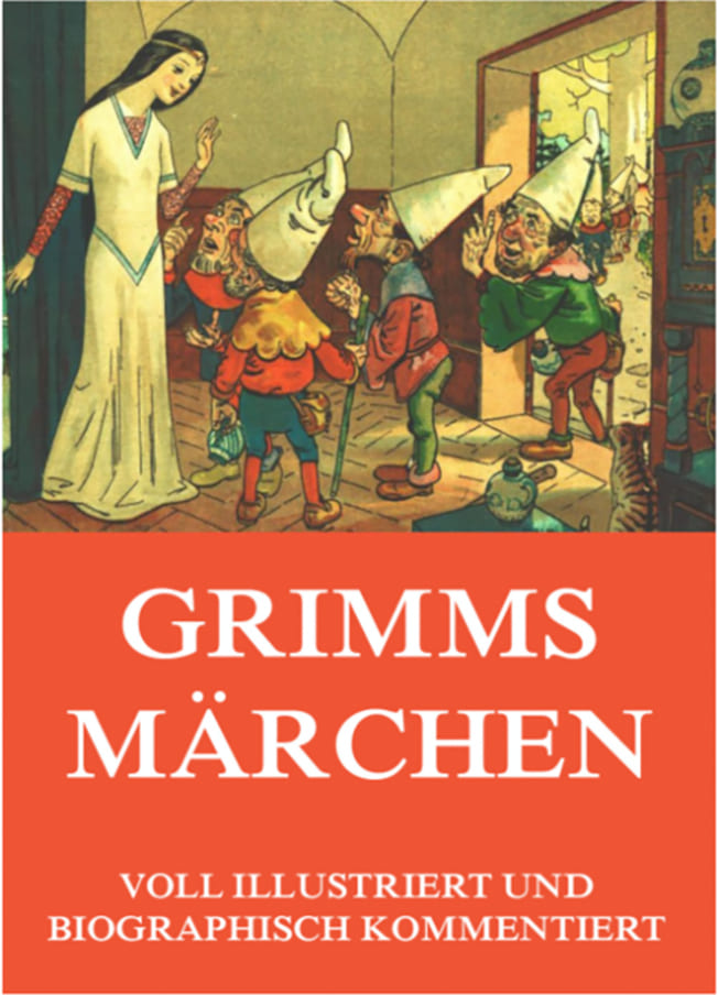 titelseite eines eBooks mit 200 Grimm'schen Märchen
