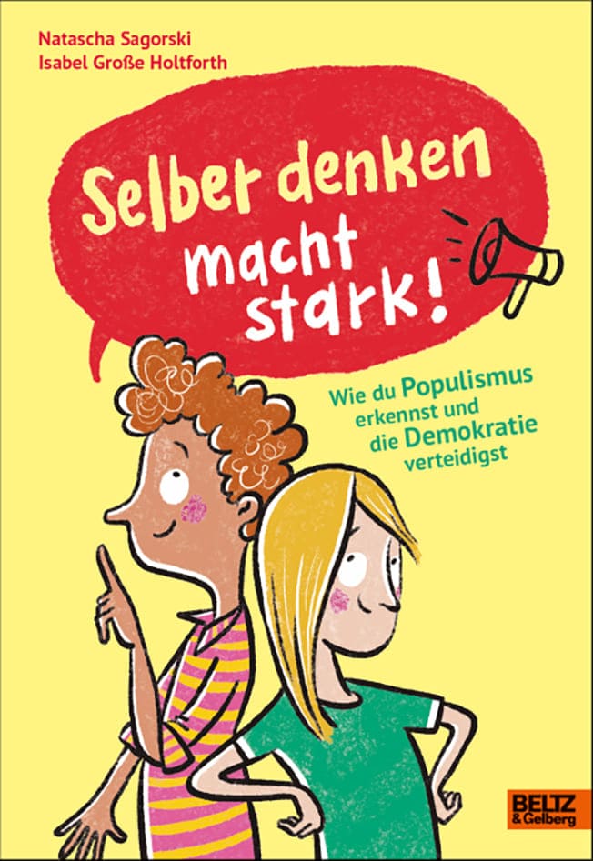 Titelseite des Buches "Selber denken macht stark!"